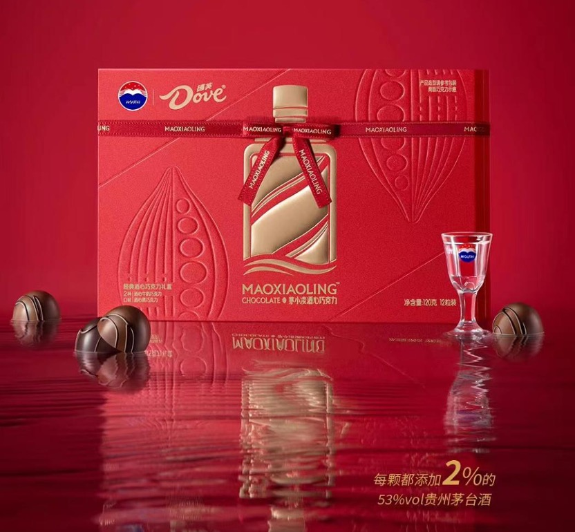 茅小凌酒心巧克力