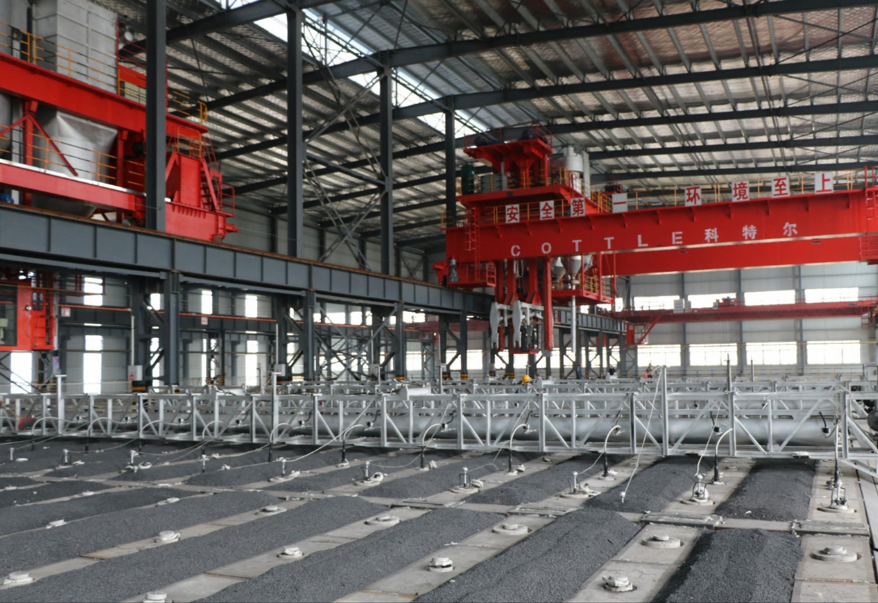 贵州路兴碳素新材料有限公司焙烧车间.段源兴 摄