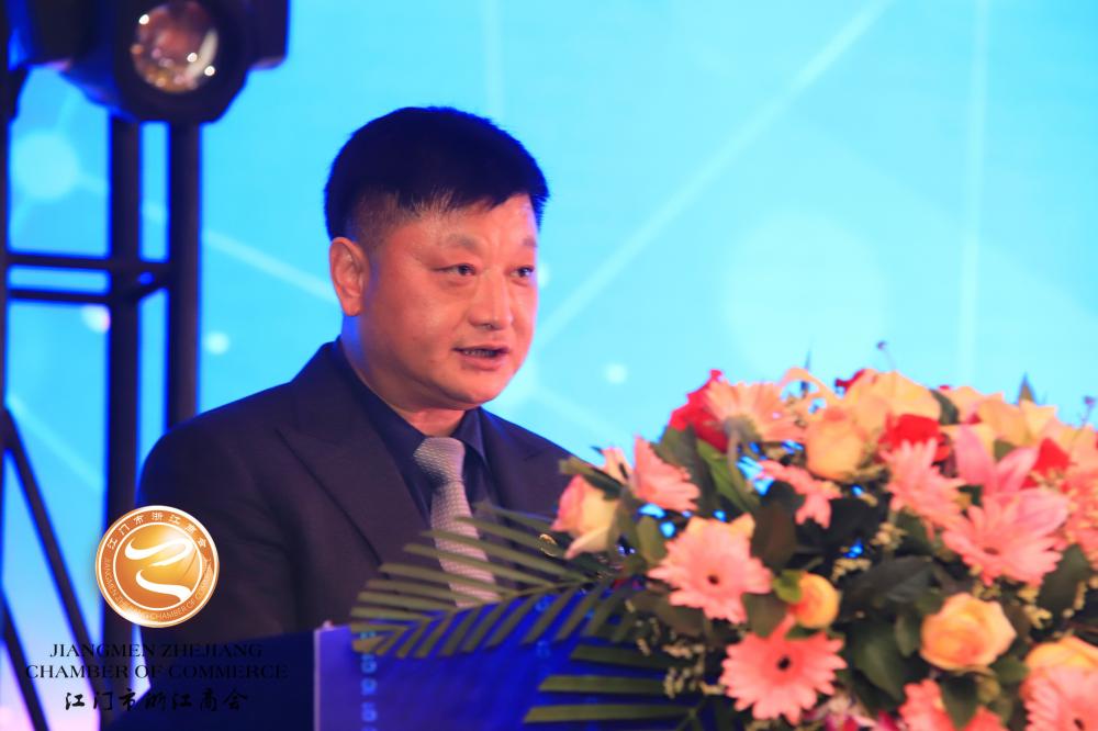 江门珠峰摩托车有限公司董事长陈黎阳  受访者供图