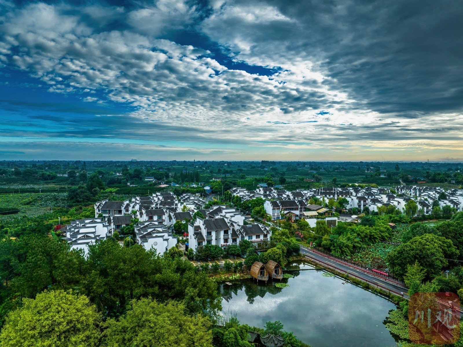 c视觉·云游天府90 | 蒲江铁牛村 梦里"小江南"|江南_新浪财经_新浪