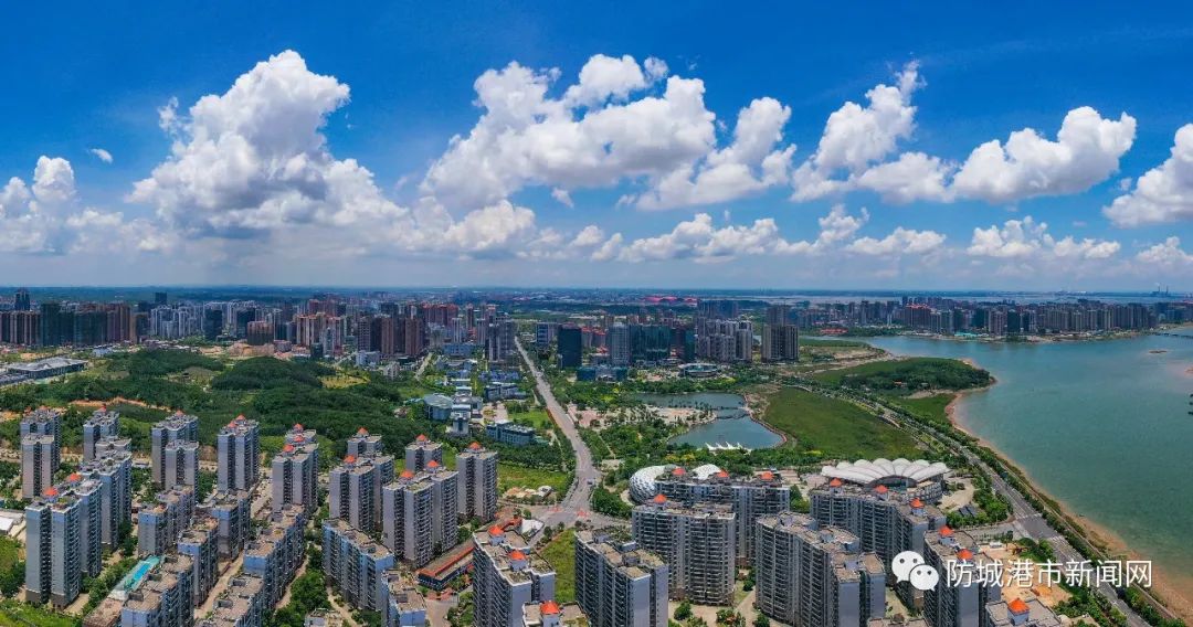 防城港一角.(资料图)