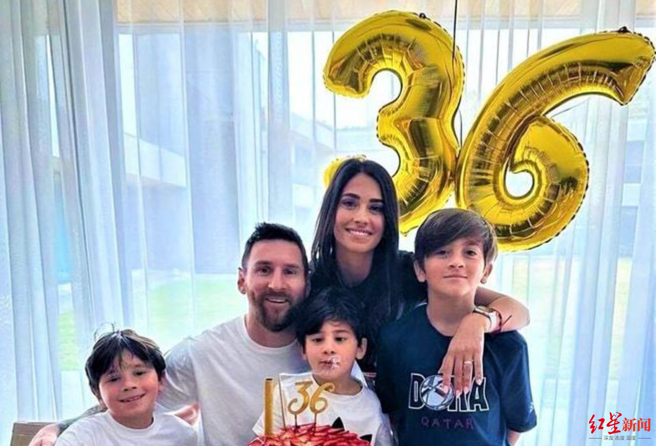 三个儿子还不够梅西我们很想再要一个孩子希望是个女儿