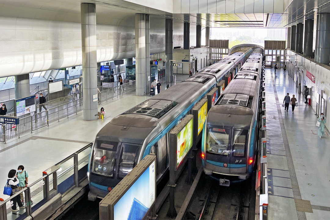 北京地铁4号线.图源:cfp