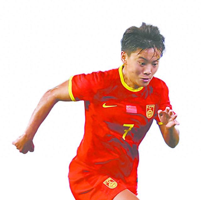 图片说明1:中国女足球员王霜