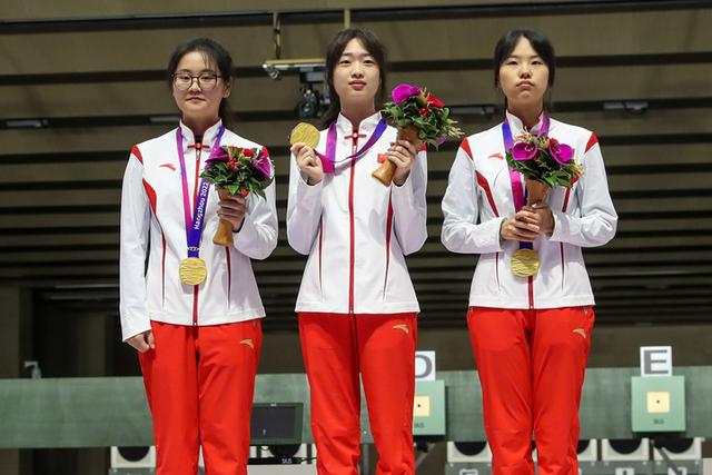 韩佳予夺得亚运会女子10米气步枪个人比赛亚军|亚运会_新浪财经_新浪