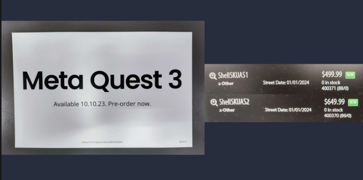 Meta Quest 3 头显高配版价格曝光，存储空间或达 512GB