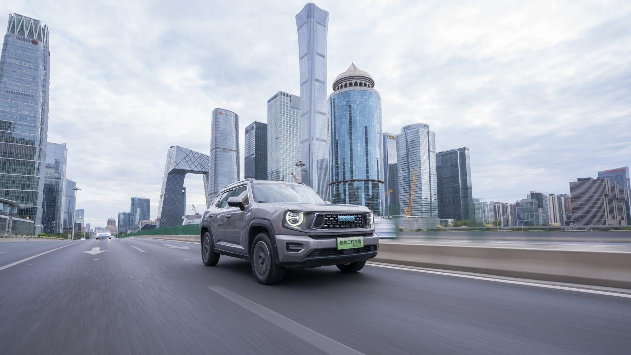 哈弗二代大狗phev 105km潮电版. 长城汽车供图 华龙网发