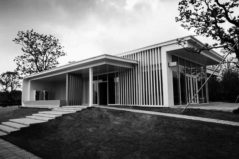 合肥园博园内的智慧驿站效果图.