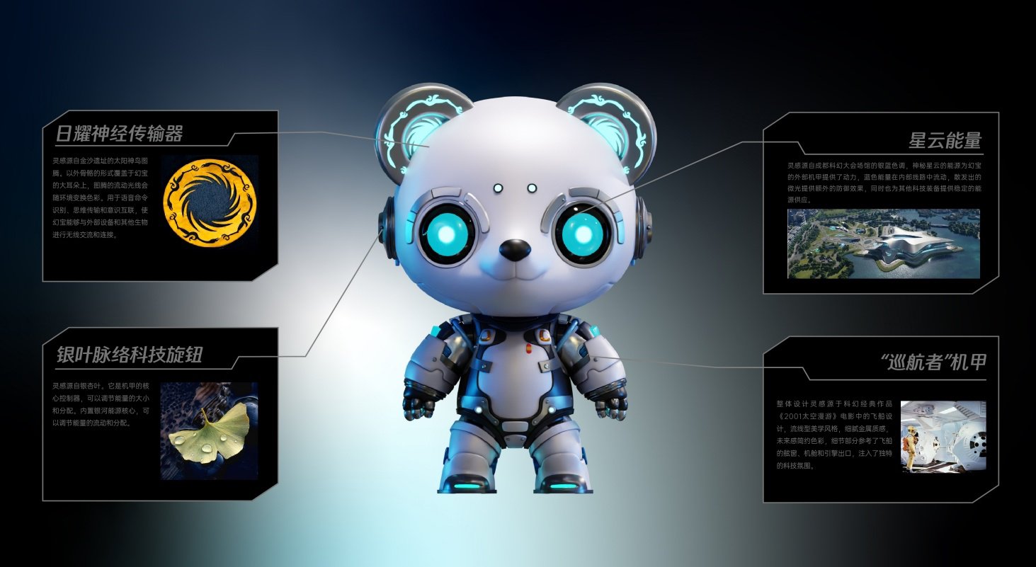 吉祥物"科梦" . 受访者供图