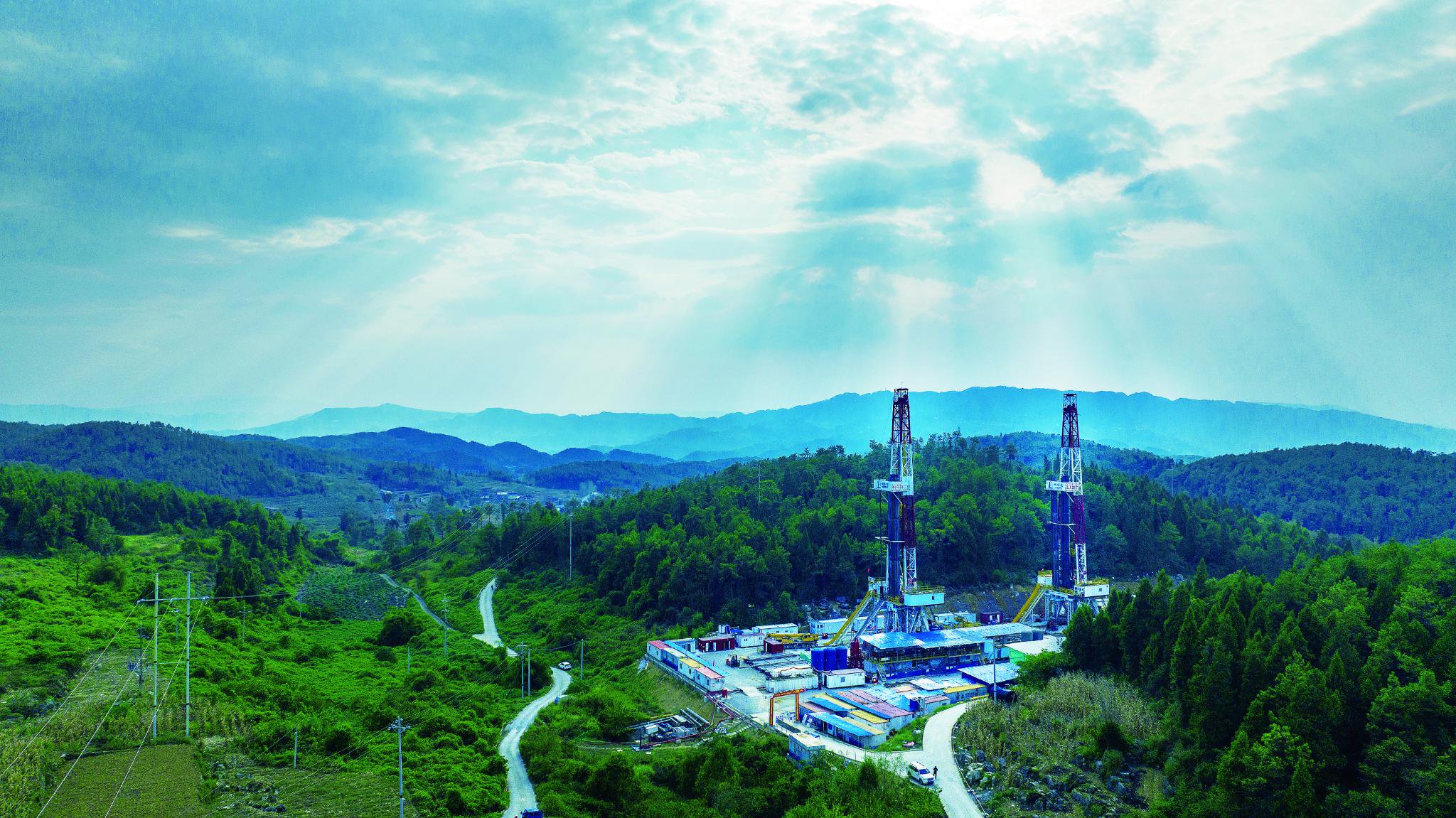 中国石化涪陵页岩气田累计产气量突破600亿立方米