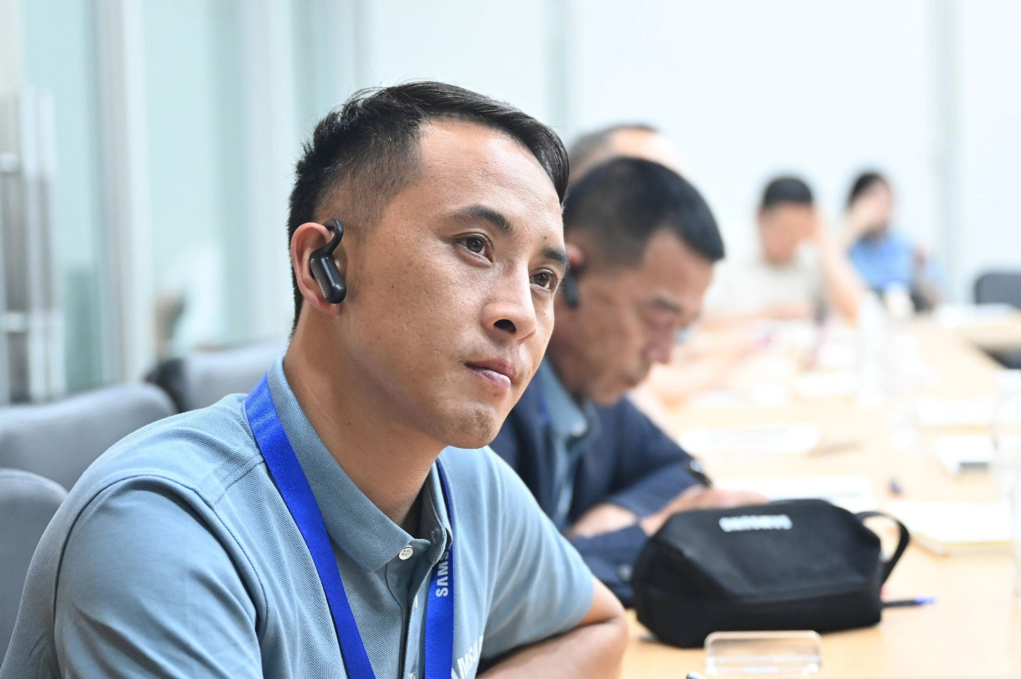 白岩村唐文德书记在首尔大学专心学习韩国乡村发展经验