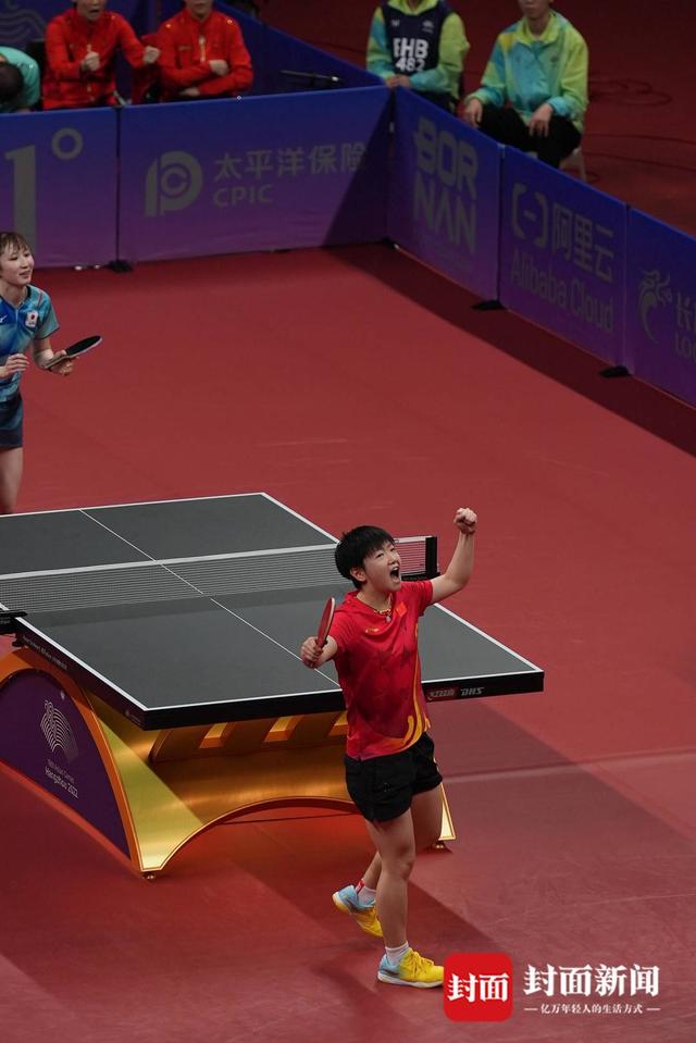 圖集｜中國女乒擊敗日本 亞運會實現五連冠 - 新浪香港