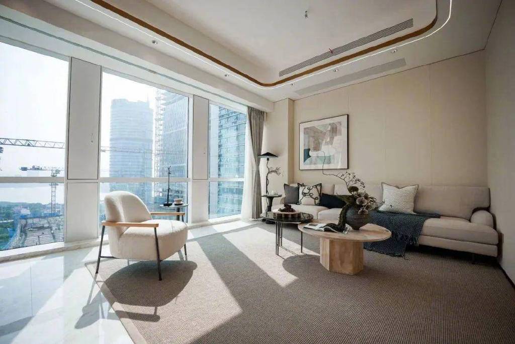 南京华贸中心国际化公寓实景图