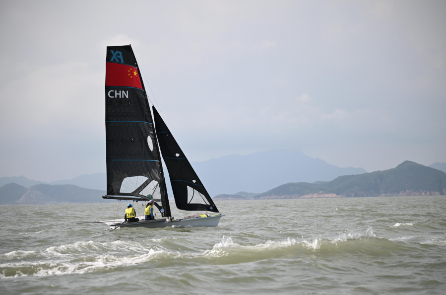 亚运快讯丨中国选手获得帆船女子快速艇-49人fx级冠军|亚运会_新浪