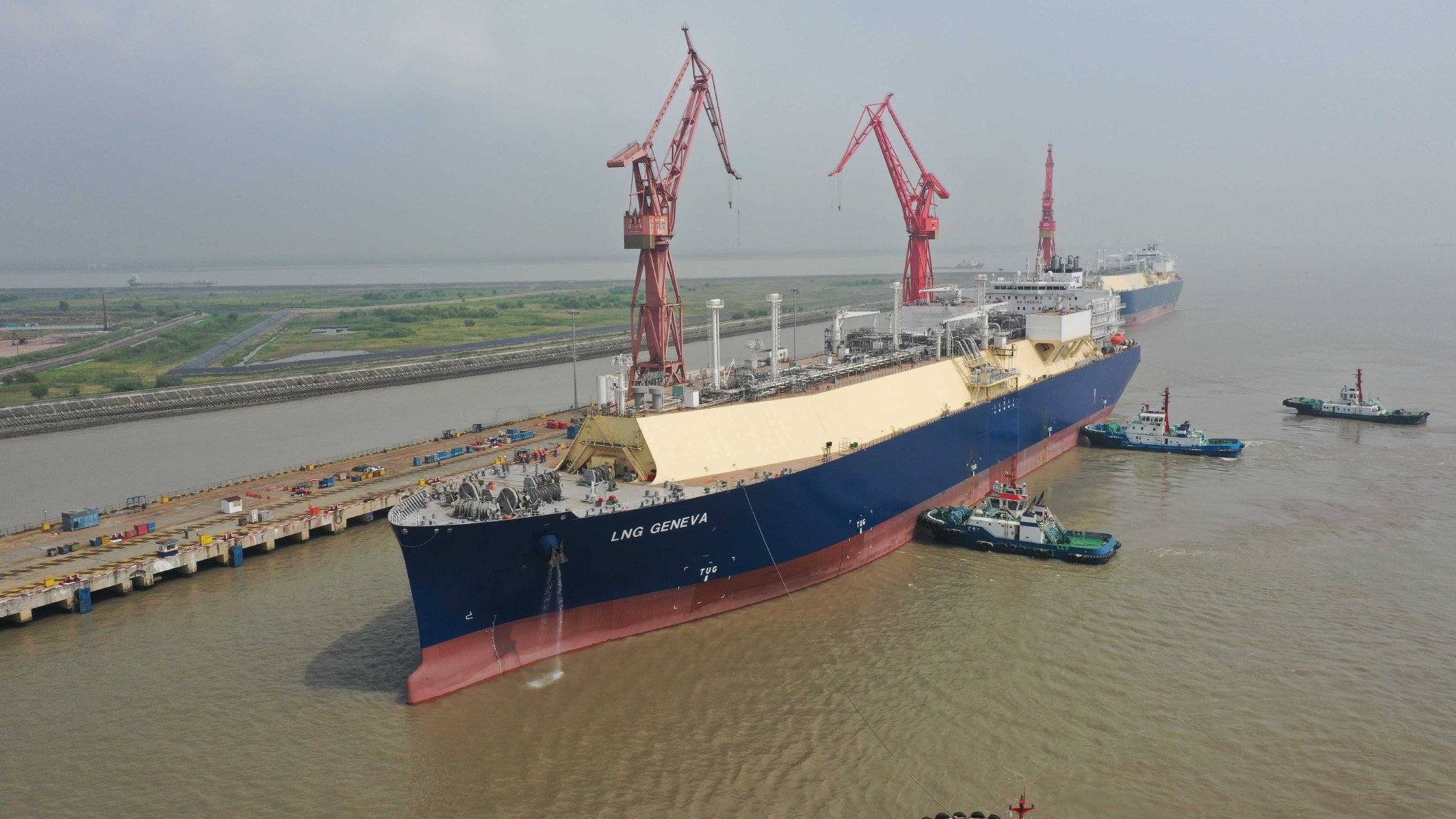5.5天！中国船舶沪东中华创下大型LNG船全球试航最短纪录
