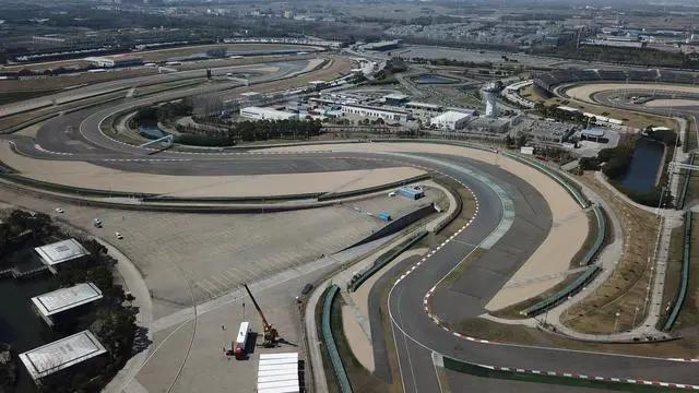 上海国际赛车场内的赛道(资料图)图片来源:新华社记者丁汀摄