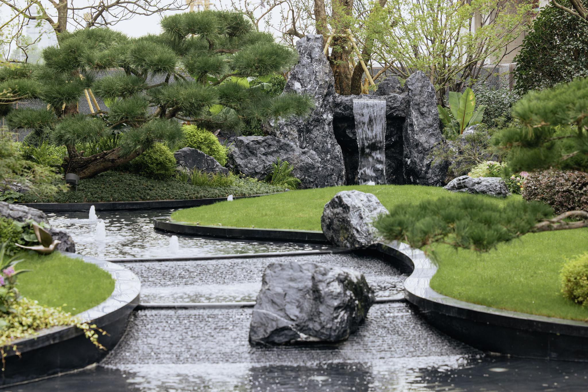 普陀金茂府园林景观实景图