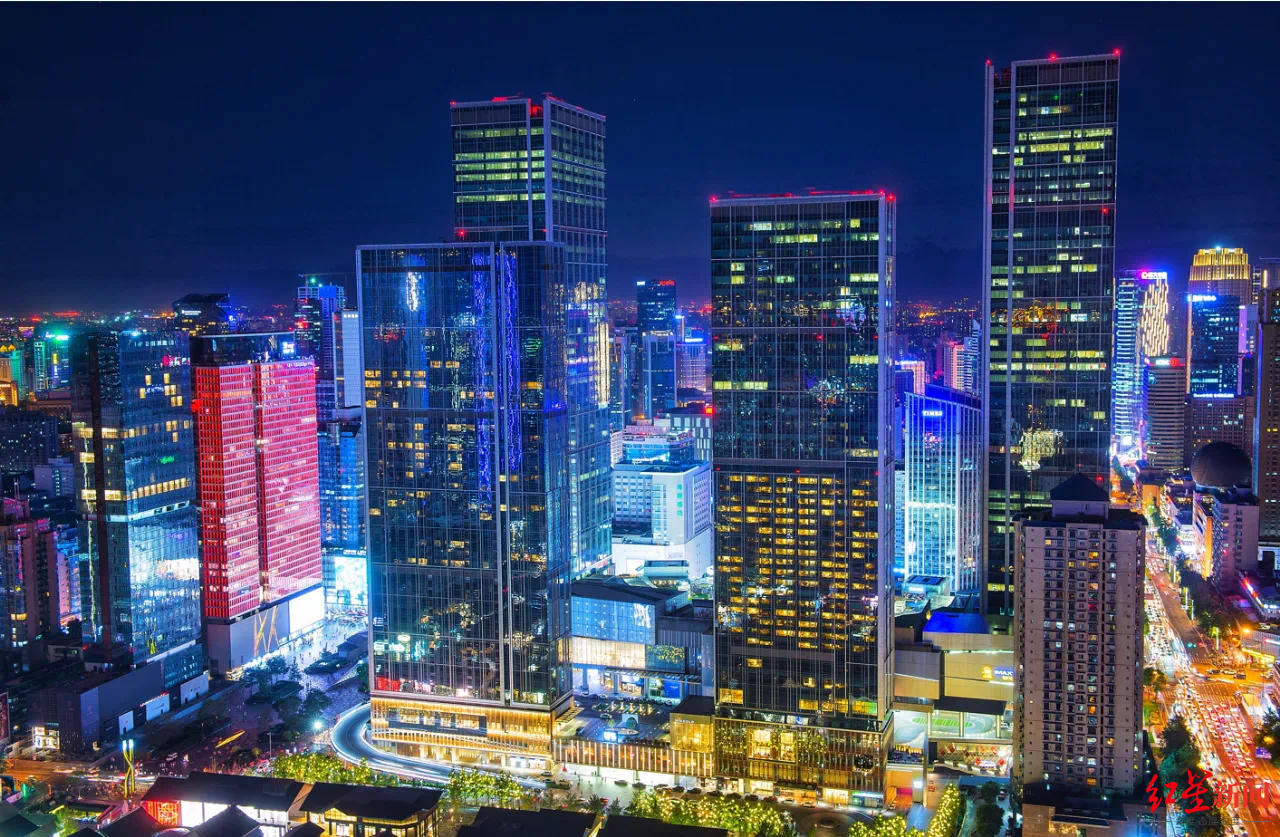 成都夜景 资料图