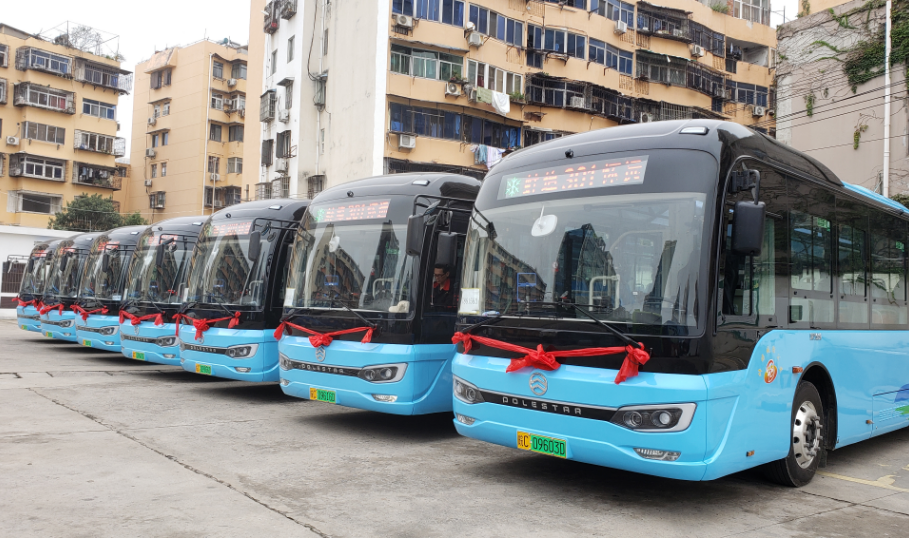 蚌埠:15台新能源公交车亮相301路|蚌埠市_新浪财经_新浪网