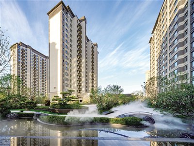 焕新如意!中海臻如府高端住宅区昨日如期交付