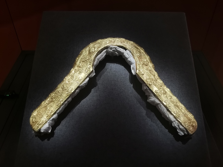 青海都兰热水墓群精品文物展在京开幕,有的出自"九层妖塔"(附重要展品