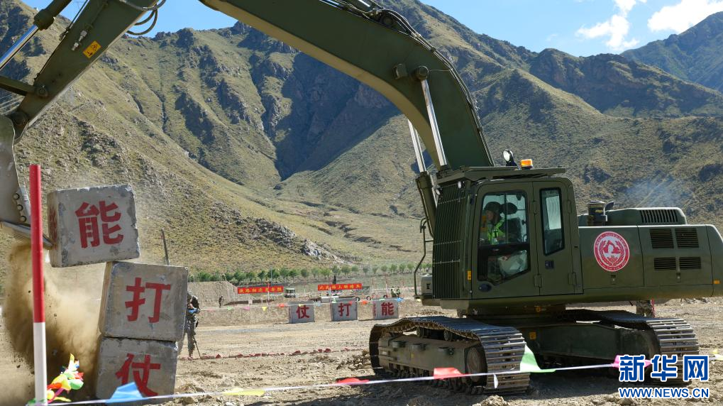 西藏拉萨:武警官兵举行"雪域尖兵"专业技能比武竞赛|无人机_新浪财经