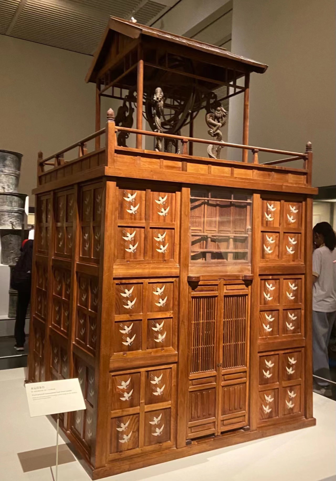 水运浑天仪,最早发明于唐代,摄于中国国家博物馆展厅
