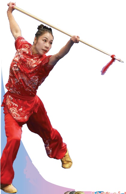 赖晓晓获武术女子剑术枪术全能金牌