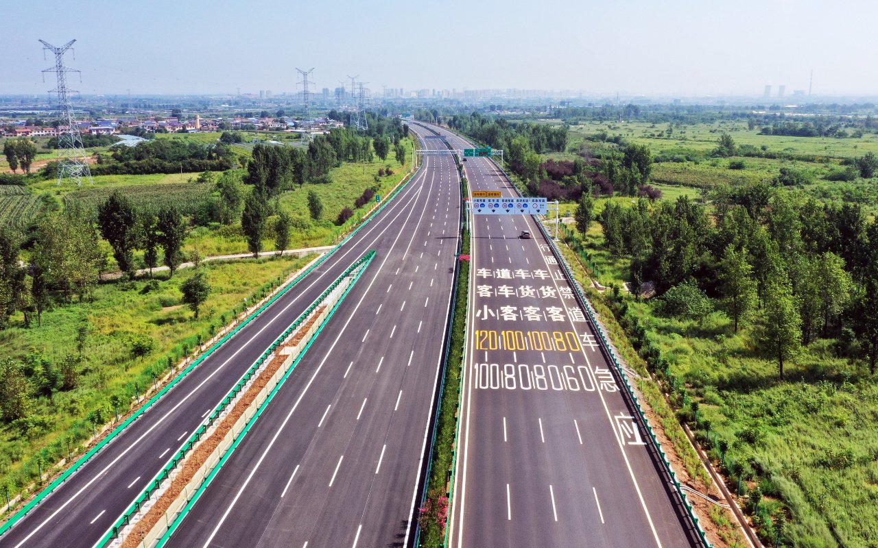 京昆高速蒲城至涝峪段"四改八"工程全部完工|西安市_新浪财经_新浪网