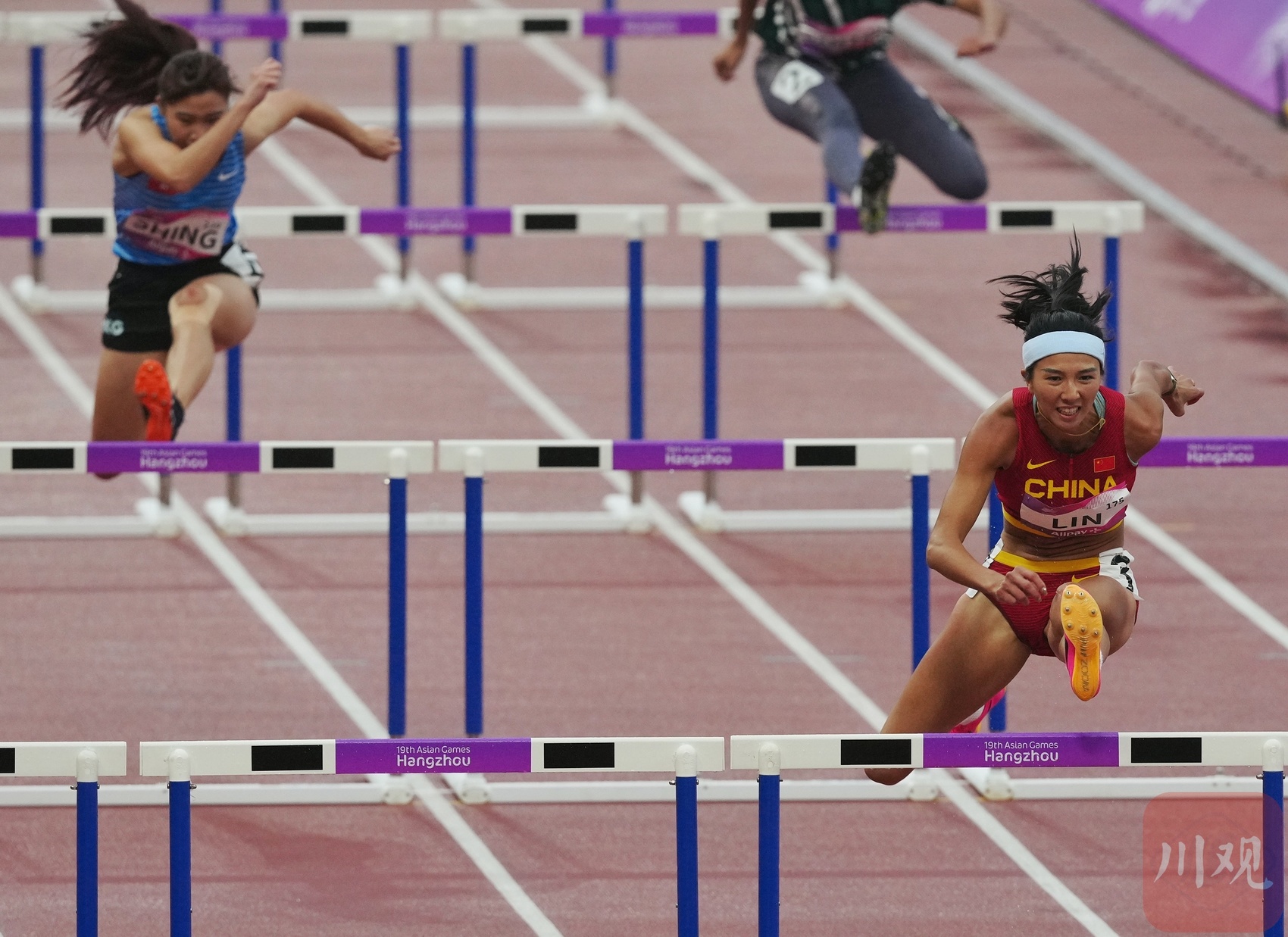 图集|杭州亚运会吴艳妮,林雨薇双双晋级女子100米栏决赛|林雨薇_新浪