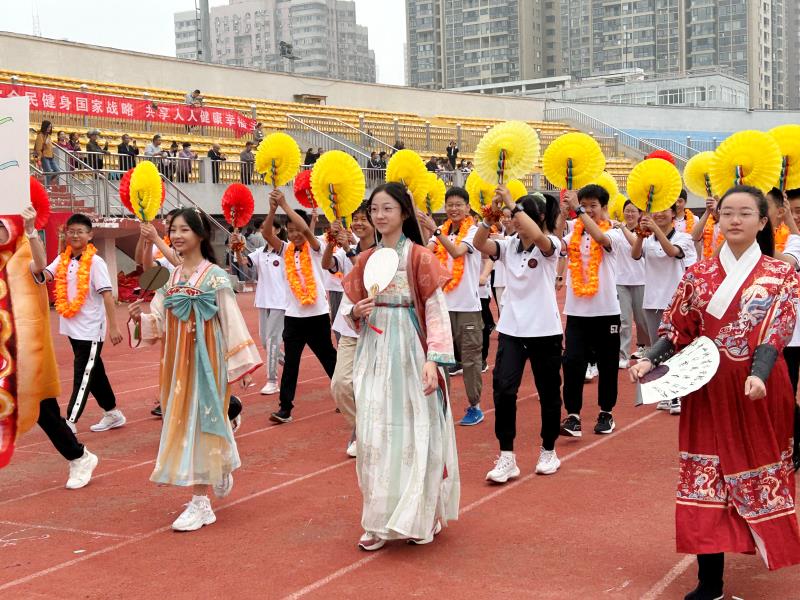 蚌埠第二十六中学2023年秋季田径运动会开幕