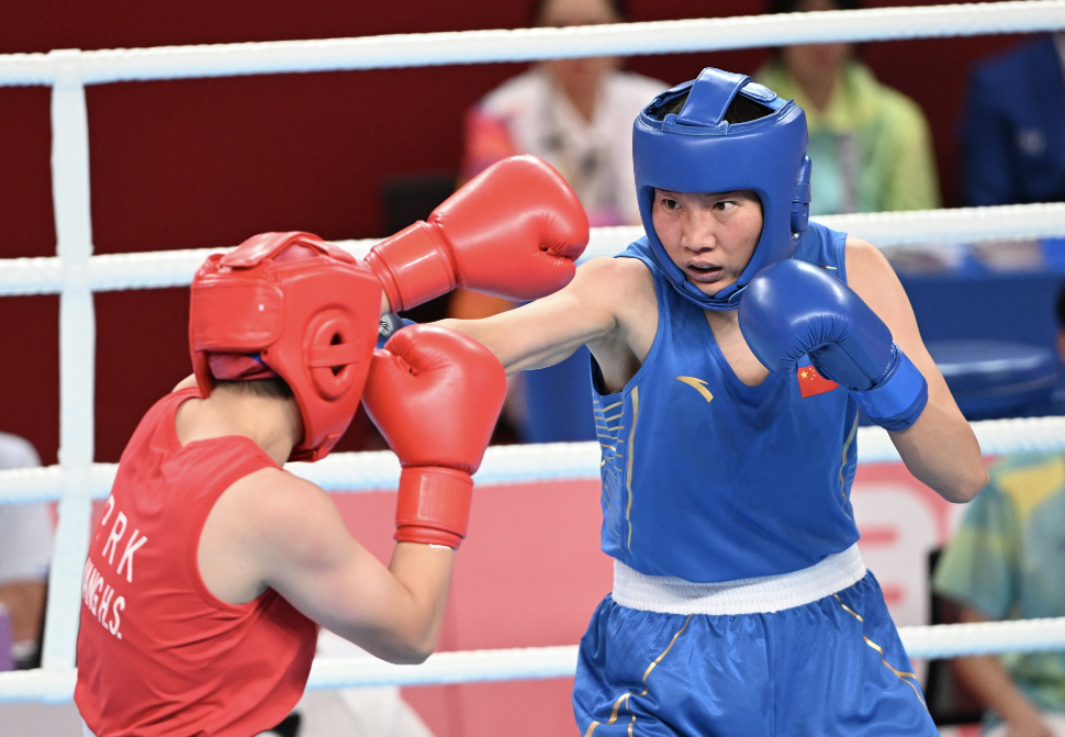 内蒙古拳击运动员杨柳晋级亚运会半决赛|内蒙古_新浪财经_新浪网