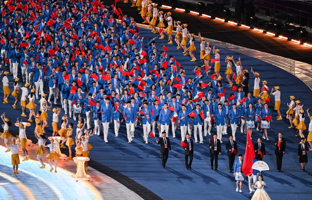 独步亚洲,这也是中国体育代表团在本届亚运会半程过后整体表现的缩影.