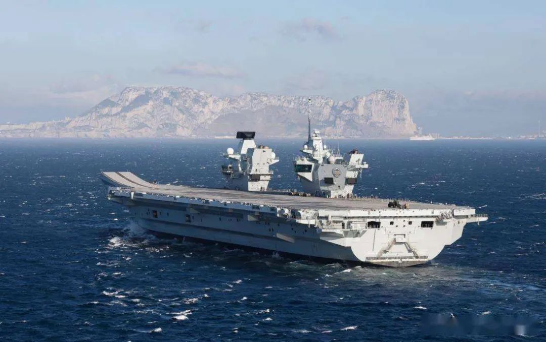 资料图:英国海军"威尔士亲王"号航母(来源:央视今日关注)