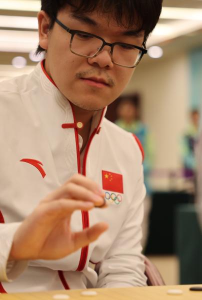 (杭州亚运会)(9)围棋——男子团体半决赛:中国队对阵中国台北队