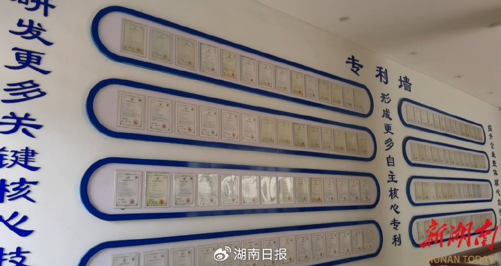 福德电气专利墙.