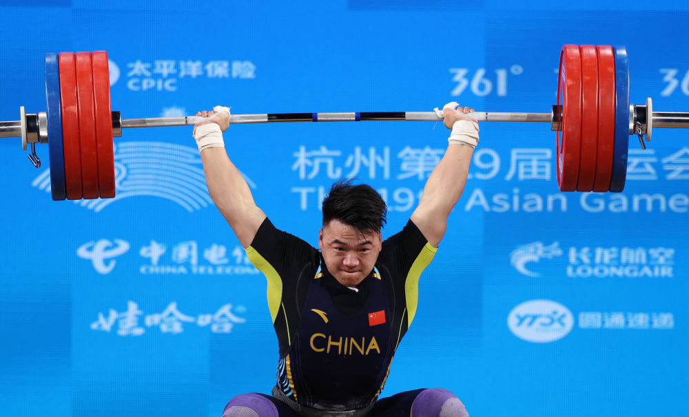 同样剑指奥运,放出豪言的还有举重选手田涛.