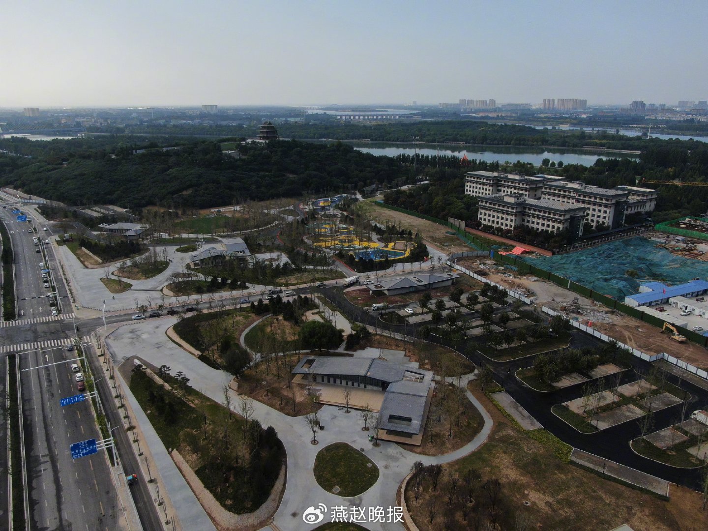 卧虎山公园全景.(城发投集团供图)