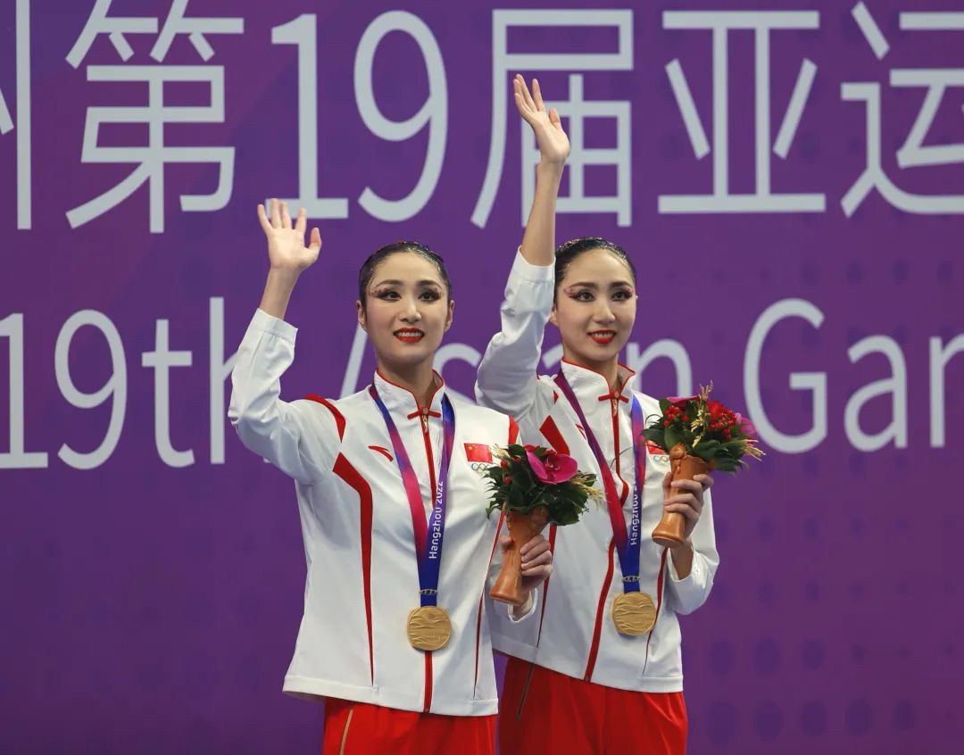双胞胎姐妹花夺金!|杭州亚运会_新浪财经_新浪网