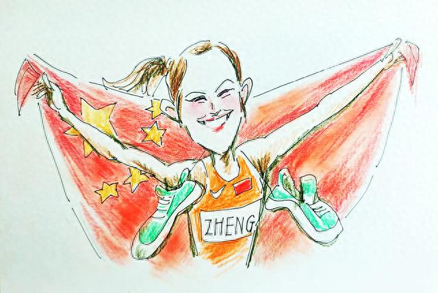 10月1日,杭州亚运会乒乓球项目女子单打决赛中,中国选手孙颖莎以4比1