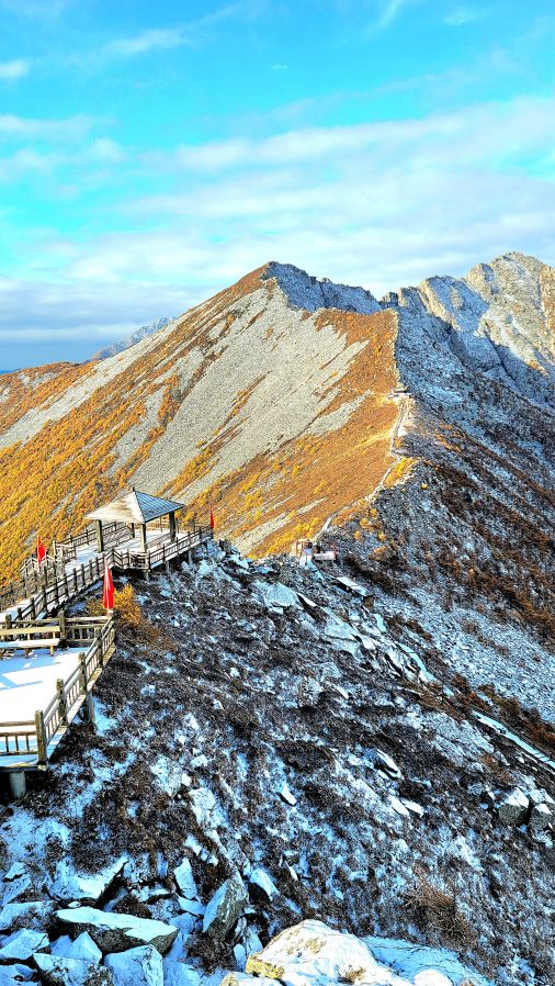 雪后初霁 陕西太白山风光无限|陕西省_新浪财经_新浪网