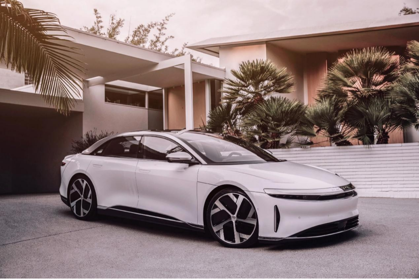 Lucid Air；图片来源：Lucid