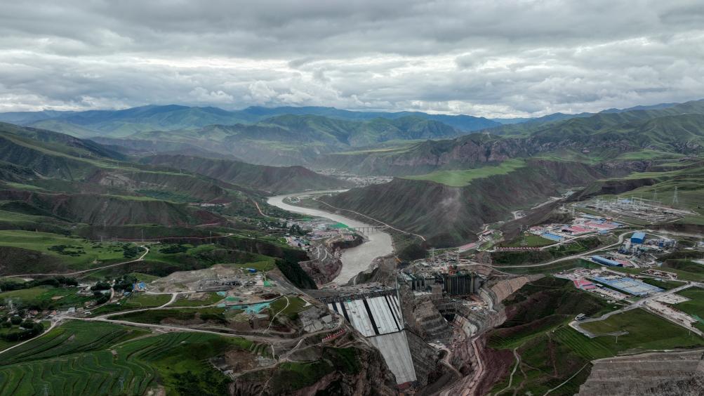 黄河上游在建海拔最高,装机最大的水电站——国家能源集团青海玛尔挡