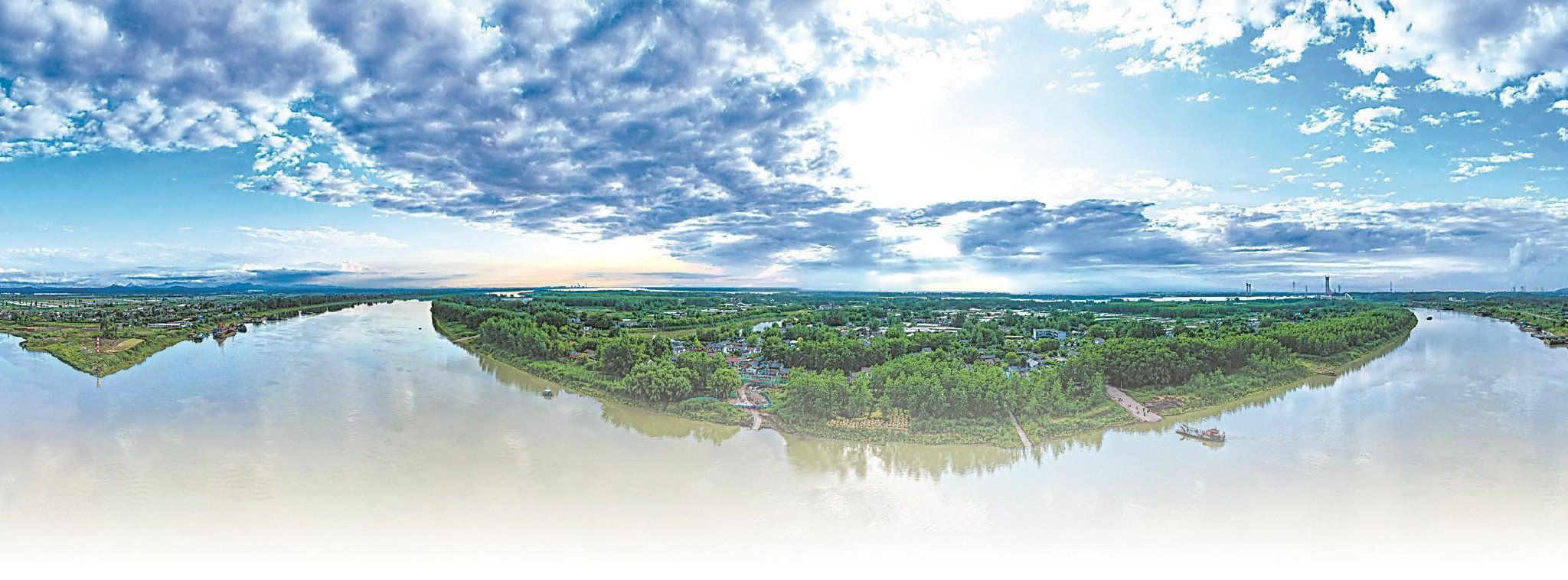 铜陵市郊区大通镇.(资料图片)本报通讯员 陈 磊 摄