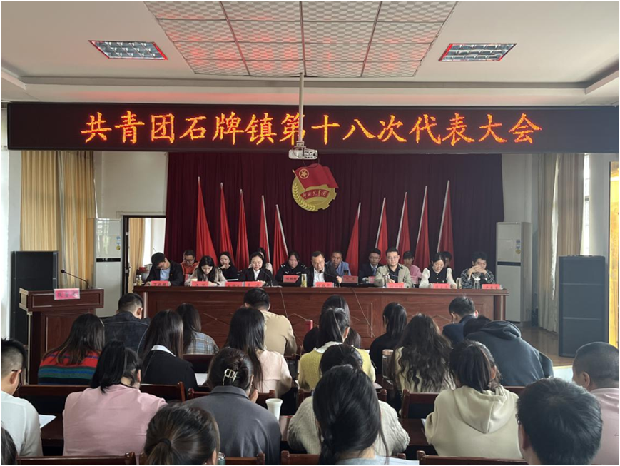 共青团怀宁县石牌镇第十八次代表大会顺利召开