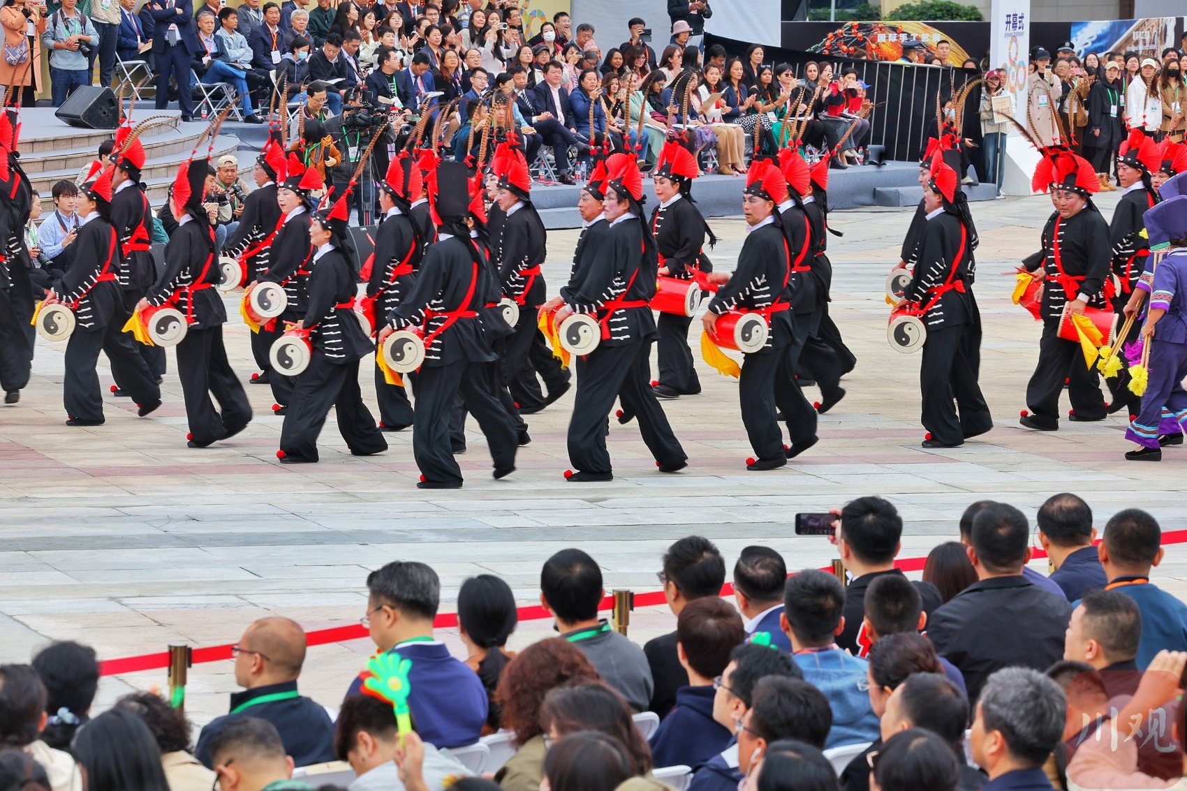 川北大木偶凤山假面舞琼结久河卓舞具有特色的"肉连响"泰国皇家舞朝鲜
