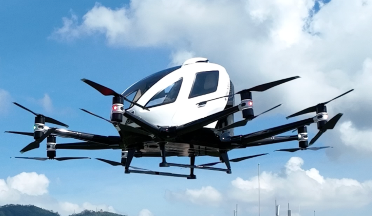 能载人的无人机了解一下?