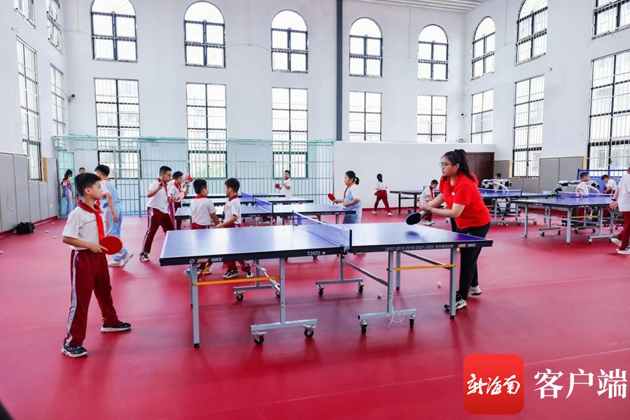海口市城西小学将打造乒乓球体教融合特色学校|海南省_新浪财经_新浪