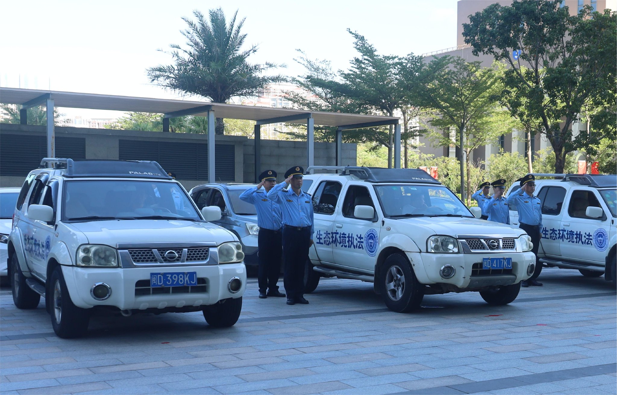 厦门举行生态环境执法车辆标识启用仪式|生态环境_新浪财经_新浪网