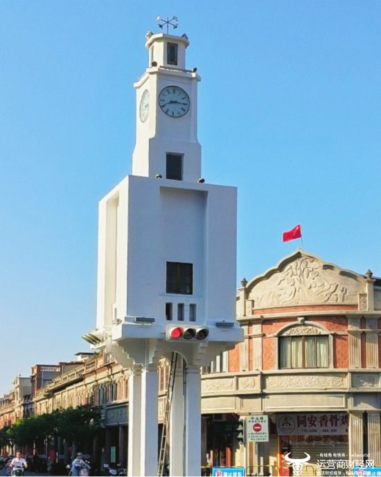 (泉州西街标志性建筑物——泉州钟楼)
